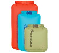 Sea to Summit - Juego de Bolsas secas Ultra-SIL (3L, 5L, 8L) - Bolsa Impermeable y Almacenamiento - Cierre Enrollable y Hebilla patentada Field Repair - Tejido de Nailon 30D Ultra-SIL - Senderismo y
