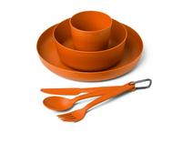 Sea To Summit Camp Dinnerware Set (6 piezas) | EU Talla única in Burnt Orange