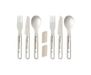 Sea To Summit - Cocina - Detour Stainless Steel Cutlery Set 6pcs - Gris Gris one size