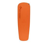 Sea to Summit - Colchoneta de Dormir autoinflable Ultralight - Simple y Resistente - Tecnología Delta Core-V - Sistema de Bloqueo de Almohada - para mochileros ultraligeros - Naranja