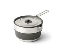 Sea to Summit Detour - Olla plegable de acero inoxidable, 1,8 litros