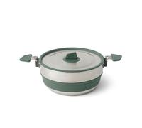 Sea To Summit - Detour Stainless Steel Collapsible Pot 3L - Verde Verde one size