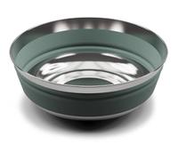SEA TO SUMMIT Detour Stainless Steel Collapsible Bowl M - Unisex - Gris / Verde - talla M- modelo 2026
