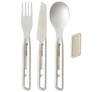 SEA TO SUMMIT Detour Stainless Steel Cutlery Set 3pc - Unisex - Gris - talla única- modelo 2024