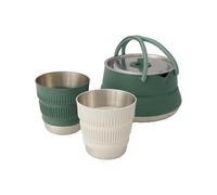 Sea To Summit - Detour Stainless Steel Kettle Cook Set de Silicona - Verde Verde