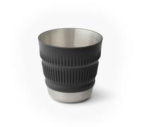 Sea to Summit Detour Taza de camping plegable de acero inoxidable Negro 473 ml
