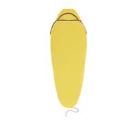 Sea to Summit - Forro para Saco de Dormir Reactor - Momia compacta con cordón - Thermolite para Impulso térmico - Control de olores - Paquete de Cosas Ultra-SIL - para mochileros y Camping - Amarillo