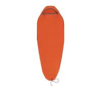 Drap de saco de dormir Sea to Summit Reactor Fleece Sleeping Bag Liner Mummy Compact (Naranja)
