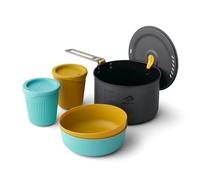Sea to Summit Frontier - Juego de cocina ultraligero para una olla, 2 personas (olla, 2 cuencos, 2 tazas)