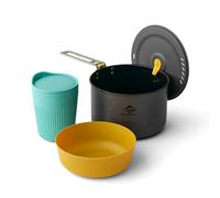 Vajilla Sea to Summit Frontier UL One Pot Cook Set 1P 3 Piece 2L Color: gris/azul