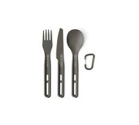 SEA TO SUMMIT Juego de cubiertos de camping Frontier Cutlery de 3 piezas gris
