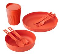 Sea To Summit Passage Dinnerware Set 1P 7 Piece set de vajilla de camping - Orange