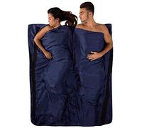 Sea To Summit Premium Silk Travel Liner - Navy Blue Double