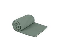 Sea to Summit - Toalla de Microfibra Drylite M- Toalla de Mano - Acabado de Gamuza súper Suave - Extra Absorbente y de Secado rápido - Asa para Colgar y Funda - para Camping, Gimnasio y Viajes - 50 x