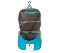 Sea to Summit TravellingLight Hanging Toiletry Bag, Travel Organizer for Men and Women, Large, Atoll Blue