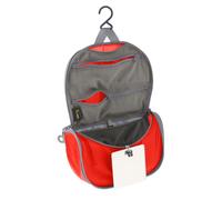 Sea to Summit TravellingLight Hanging Toiletry Bag Travel Organizer for Men and Women Small Spicy Orange