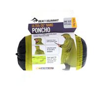 Sea to Summit Ultra-Sil Nano Poncho Chaqueta de lluvia Talla única Verde