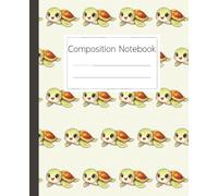 Sea Turtle Composition Notebook: Adorable Ocean Animal Journal for Kids and Adults: Cute Turtle Design Notebook for School, Work, or Everyday Writing and Sketching Fun