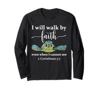 Sea Turtle I Will Walk by Faith Not Sight When I Cannot See Manga Larga