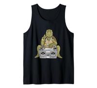 Sea Turtle Lover Hip Hop Niños Música Niños Tortuga Marina Camiseta sin Mangas