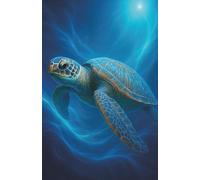 Sea Turtle - Sea Life Notebook Journal: Perfect for lovers of Marine Animals and the Ocean. For daily journaling, creative writing and note taking.