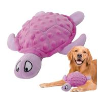 Sea Turtle Squeaky Toy | Chew Toys For Pets | Cuddle Toy For Puppies | Plush Squeaky Toy | Sound-activated Toy Promotes Healthy Chewing Polyester For Hours Without Causing Damage To Your Home