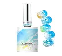 Sea Wave Nail Color UV Gel Quick Dry Manicure Art Supplies | Quick-Dry Sea Wave Nail Color Adds A Creative -Inspired Finish To Nails | UV Gel Manicure Tool For ists, Beauty