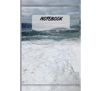 Sea Waves - Calm & Minimalist Notebook | 150 Lined Pages (6"×9"): A peaceful lined notebook inspired by ocean waves | Perfect for journaling, notes, and everyday thoughts.