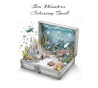 Sea Wonder Coloring Book: Underwater Wonders Coloring Book for Stress Relief