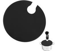 SEABABOO Tapa Sous Vide para cocina Tapa Silicona Sous Vise Adapta a Ollas Tapas de silicona para cocina de precisión 28 cm ayudan a reducir la evaporación de la olla con tapa de silicona