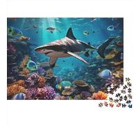 Seabed A School of Fish (4) Puzzles para Adultos Y Niños Juego Educativo 1000 Piezas 1000pcs (75x50cm)