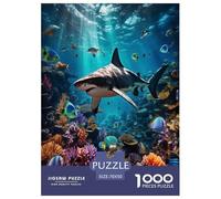 Seabed A School of Peces Rompecabezas Imposible,desafío for Adults Juego EduGatoivo 1000 Piezas Obra De Arte De Juego De para Adultos Y Niños 70x50cm/1000pcs