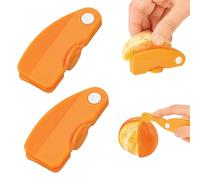 SEABOO - Pelador de plástico (2 piezas, Peeling Machine, Peeling Machine, naranja para naranjas, pomelos, frutos del dragón, granadas y mangos