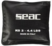 SEAC 1040002 Bolsa de Plomos de Diseño Italiano, Unisex Adulto, Negro, L
