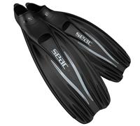 SEAC 9294N Aletas De Buceo para Adultos, 44, Negro