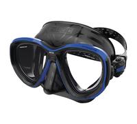 SEAC Afrodite - Máscara de Buceo de Bajo Volumen con Lentes de Cristal Templado 3 mm, Faldón de Silicona Suave, Hebilla 3D Ajustable y Compatible con Lentes Ópticas Correctivas (-1.0 a -6.0)