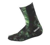 SEAC Anatomic Camo Brown - Guante Neopreno 3,5 mm - Forro Camuflaje - Corte Anatómico - Ideal para Buceo y Apnea