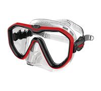 Seacsub Appeal Clear Diving Mask Rojo