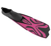 SEAC Azzurra Aletas de Esnórquel para Adultos y Niños, Zapato Cerrado en Goma, Rosa, 38/39