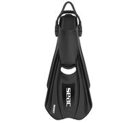 SEAC Boost - Aletas de Snorkel y Buceo con Correa elástica Tipo Bungee Ultrapractica | para Usar Incluso Sin Escarpines o Calcetines | Extra Ligeras, Suela Antideslizante