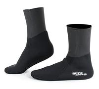 Seac Calcetines anatómicos de neopreno, calcetines térmicos para apnea y buceo con aletas de buceo