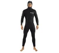 Seac Club Man, Traje de Neopreno de 5 mm con Capucha integrada, Protectores Powertex en Hombros, Rodilleras y Zona Lumbar