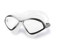 SEAC Diablo, Gafas de natación para Nadar en la Piscina y en el mar para Mujeres y Hombres, Transparente/Negro, Estándar