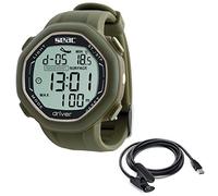 SEAC Driver computadora de muñeca para apnea con Descarga de Datos, Unisex-Adult, Verde + USB, One Size