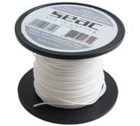 SEAC Dyneema, 50m x Ø1.1mm, Blanco, línea de Pesca submarina