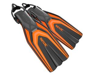 SEAC Estilo S, Aletas de Buceo con Correa para Uso Profesional y recreativo