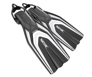 SEAC Estilo S, Aletas de Buceo con Correa para Uso Profesional y recreativo