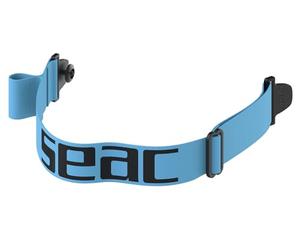 SEAC Fabric Strap Flex Correa elástica de Tela Suave para Máscaras de Buceo y Snorkel Unisex adulto (Pack de 1)