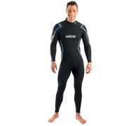 Seac Feel Man 3 mm, Traje Ultra elástico en Neopreno de 3 mm con Cremallera, para Buceo, Snorkel y apnea
