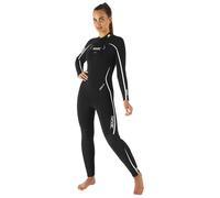 SEAC Feel-S Lady 3mm - Traje de Neopreno para Mujer de 3 mm UltraStretch con Cremallera Trasera YKK, Costuras Flatlock y Rodilleras reforzadas - Traje para Buceo, Snorkel y apnea